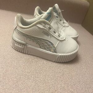 PUMA Kids White Sneakers